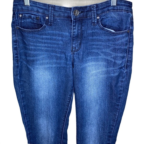 Kardashian Kim Curvy Skinny medium wash sz 6 - Picture 3 of 14